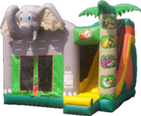 Jungle Bounce Combo 4 in 1 Jungle Bounce Combo 4 in 1